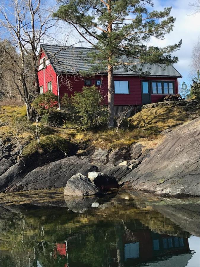 Teigen Leirstad, Feriehus Og Hytter Eikefjord Extérieur photo