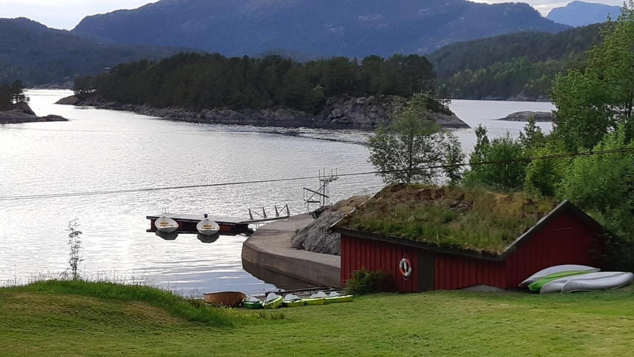 Teigen Leirstad, Feriehus Og Hytter Eikefjord Extérieur photo