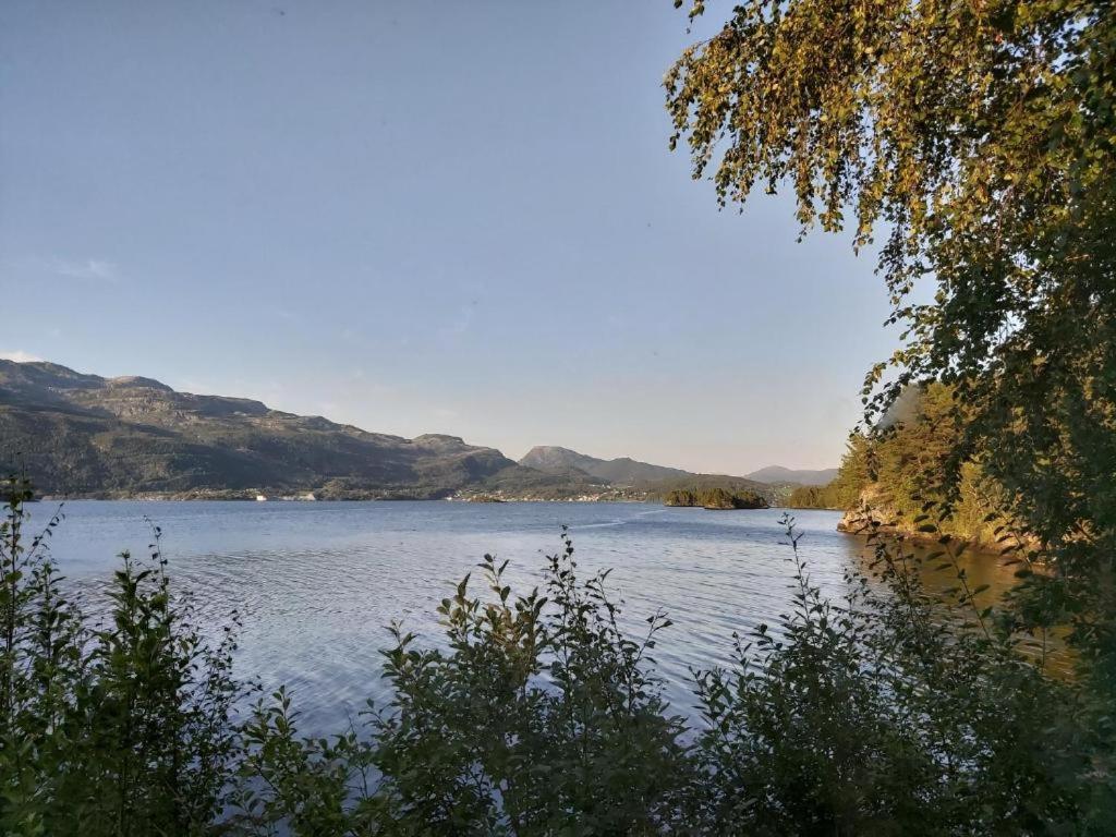 Teigen Leirstad, Feriehus Og Hytter Eikefjord Extérieur photo